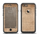 The Woven Fabric Over Aged Wood Apple iPhone 6/6s Plus LifeProof Fre Case Skin Set