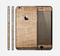 The Woven Fabric Over Aged Wood Skin for the Apple iPhone 6 Plus