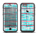 The Woven Trendy Green & Coral Apple iPhone 6/6s Plus LifeProof Fre Case Skin Set