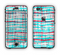 The Woven Trendy Green & Coral Apple iPhone 6 LifeProof Nuud Case Skin Set