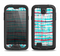 The Woven Trendy Green & Coral Samsung Galaxy S4 LifeProof Nuud Case Skin Set