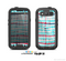 The Woven Trendy Green & Coral Skin For The Samsung Galaxy S3 LifeProof Case