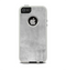 The Wrinkled Silver Surface Apple iPhone 5-5s Otterbox Commuter Case Skin Set