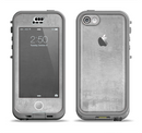 The Wrinkled Silver Surface Apple iPhone 5c LifeProof Nuud Case Skin Set