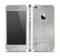 The Wrinkled Silver Surface Skin Set for the Apple iPhone 5s