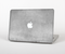 The Wrinkled Silver Surface Skin Set for the Apple MacBook Pro 15" with Retina Display