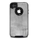 The Wrinkled Silver Surface Skin for the iPhone 4-4s OtterBox Commuter Case