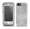 The Wrinkled Silver Surface Skin for the iPhone 5-5s OtterBox Preserver WaterProof Case