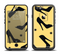 The Yellow & Black High-Heel Pattern V12 Apple iPhone 6/6s Plus LifeProof Fre Case Skin Set