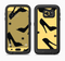 The Yellow & Black High-Heel Pattern V12 Full Body Samsung Galaxy S6 LifeProof Fre Case Skin Kit