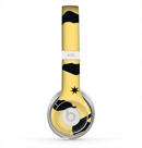 The Yellow & Black High-Heel Pattern V12 Skin for the Beats by Dre Solo 2 Headphones