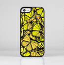 The Yellow Butterfly Bundle Skin-Sert Case for the Apple iPhone 5c