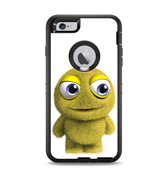 The Yellow Fuzzy Wuzzy Creature Apple iPhone 6 Plus Otterbox Defender Case Skin Set