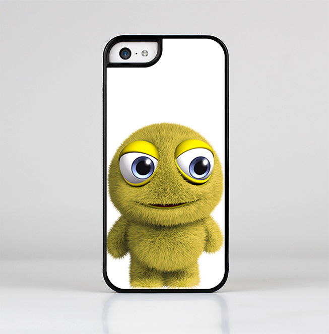 The Yellow Fuzzy Wuzzy Creature Skin-Sert Case for the Apple iPhone 5c