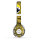 The Yellow Fuzzy Wuzzy Creature Skin for the Beats by Dre Solo 2 Headphones