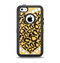 The Yellow Heart Shaped Leopard Apple iPhone 5c Otterbox Defender Case Skin Set