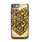 The Yellow Heart Shaped Leopard Apple iPhone 6 Otterbox Symmetry Case Skin Set
