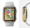 The Yellow Heart Shaped Leopard Full-Body Skin Kit for the Apple Watch
