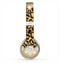 The Yellow Heart Shaped Leopard Skin for the Beats by Dre Solo 2 Headphones