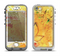 The Yellow Leaf-Imprinted Paint Splatter Apple iPhone 5-5s LifeProof Nuud Case Skin Set