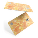 The Yellow Orange Tiny Hearts of a Whole  - Premium Protective Decal Skin-Kit for the Apple Credit Card