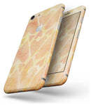 The Yellow Orange Tiny Hearts of a Whole  - Skin-kit for the iPhone 8 or 8 Plus