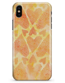 The Yellow Orange Tiny Hearts of a Whole  - iPhone X Clipit Case