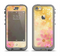 The Yellow & Pink Flowerland Apple iPhone 5c LifeProof Nuud Case Skin Set