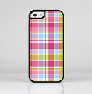 The Yellow & Pink Plaid Skin-Sert Case for the Apple iPhone 5c