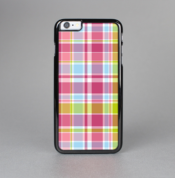 The Yellow & Pink Plaid Skin-Sert Case for the Apple iPhone 6 Plus
