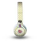 The Yellow & White Seamless Morocan Pattern V2 copy Skin for the Beats by Dre Mixr Headphones