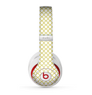 The Yellow & White Seamless Morocan Pattern V2 copy Skin for the Beats by Dre Studio (2013+ Version) Headphones