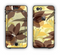 The Yellow and Brown Pastel Flowers Apple iPhone 6 LifeProof Nuud Case Skin Set