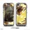 The Yellow and Brown Pastel Flowers Skin for the iPhone 5c nüüd LifeProof Case