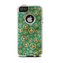 The Yellow and Green Recycle Pattern Apple iPhone 5-5s Otterbox Commuter Case Skin Set