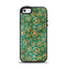 The Yellow and Green Recycle Pattern Apple iPhone 5-5s Otterbox Symmetry Case Skin Set