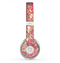 The Yellow and Pink Paisley Floral Skin for the Beats by Dre Solo 2 Headphones