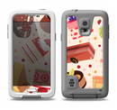 The Yummy Dessert Pattern Samsung Galaxy S5 LifeProof Fre Case Skin Set