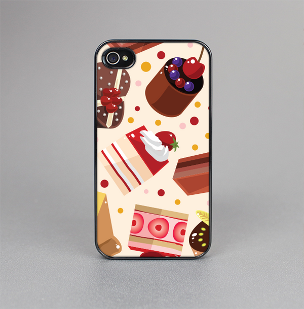 The Yummy Dessert Pattern Skin-Sert for the Apple iPhone 4-4s Skin-Sert Case
