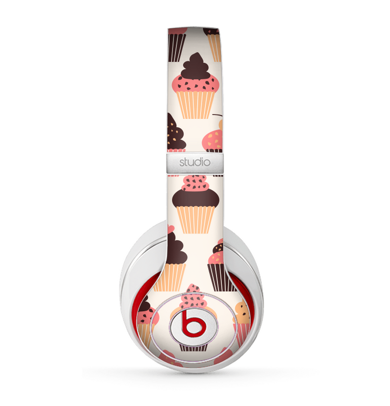 The Yummy Subtle Cupcake Pattern Skin for the Beats by Dre Studio (2013+ Version) Headphones