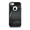 The Zig Zag Gray Wood Grain Skin for the iPhone 5c OtterBox Commuter Case