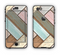 The Zigzag Vintage Wood Planks Apple iPhone 6 LifeProof Nuud Case Skin Set