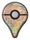 The Zoomed In Africa Map  Pokémon GO Plus Vinyl Protective Decal Skin Kit