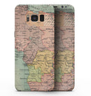 The Zoomed In Africa Map  - Samsung Galaxy S8 Full-Body Skin Kit