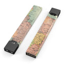 The Zoomed In Africa Map  - Premium Decal Protective Skin-Wrap Sticker compatible with the Juul Labs vaping device