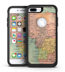The Zoomed In Africa Map  - iPhone 7 or 7 Plus Commuter Case Skin Kit