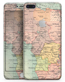 The Zoomed In Africa Map  - Skin-kit for the iPhone 8 or 8 Plus