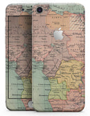 The Zoomed In Africa Map  - Skin-kit for the iPhone 8 or 8 Plus