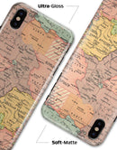 The Zoomed In Africa Map  - iPhone X Clipit Case