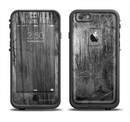 The Grunge Scratched Metal Apple iPhone 6/6s LifeProof Fre Case Skin Set